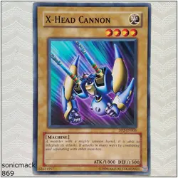 X-Head Cannon - DP2-EN005 - Common Unlimited Yugioh - Image 1