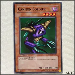 Cannon Soldier - SD10-EN009 - Common 1st Edition Yugioh - Image 1
