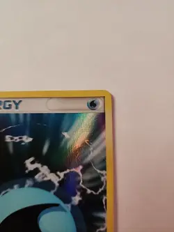 LP (Holo-Rare) Pokemon WATER ENERGY Card EX HOLON PHANTOMS Set 107/110 Foil - Image 3