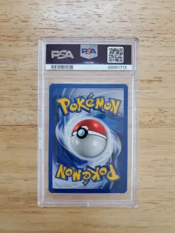 Pokemon PSA 9 MINT 2000 Poliwrath Base Set 2 Holo Card - Image 2