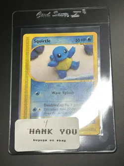 Squirtle 131/165 Expedition Pokemon Card Vintage 2002 - Image 3