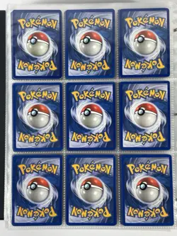 Pokemon Card Collection VTG Binder Holo Rare 1st E-Reader WoTC Azumarill Meowth - Image 2