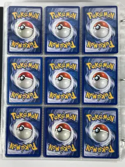 Pokemon Card Collection VTG Binder Holo Rare 1st E-Reader WoTC Azumarill Meowth - Image 4