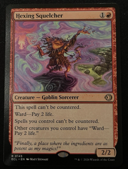 MTG Hexing Squelcher Regular Rare Lorwyn Eclipsed 0145 M/NM, English - Image 1