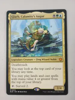 Magic The Gathering Glarb, Calamity's Augur 0215 BLB NM MTG - Image 1