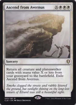 Ascend from Avernus NM Regular CLB #5 Rare MTG - Image 1