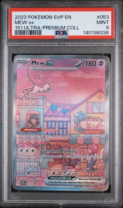 2023 Pokemon Promo 151 Ultra-Premium Collection #053 Mew ex - PSA 9 - Image 1