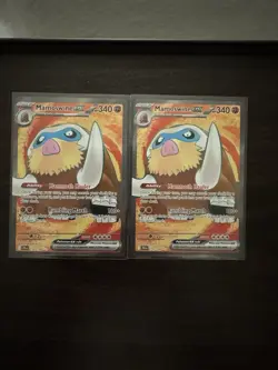 Pokemon Mamoswine ex 174/159 Journey Together Ultra Rare Full Art Holo NM - Image 1