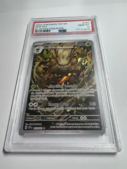2024 POKEMON TEF EN-TEMPORAL FORCES ILLUSTRATION RARE #163 SHIFTRY PSA 10 - Image 2