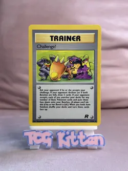 Challenge! - 74/82 - Uncommon - Team Rocket - Pokemon - LP - WOTC - TCGKITTEN - Image 1