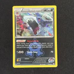Team Aqua's Sharpedo 21/34 Double Crisis Holo Rare 2015 Pokemon TCG English - Image 1