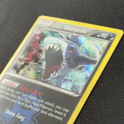 Team Aqua's Sharpedo 21/34 Double Crisis Holo Rare 2015 Pokemon TCG English - Image 5
