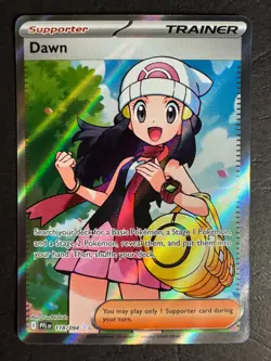 Dawn 118/094 Full Art Trainer Pokemon Phantasmal Flames Near Mint - Image 1