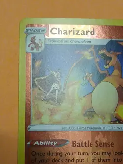 Pokemon Sword & Shield Vivid Voltage Charizard 025/185 Reverse Holo Playset - Image 3