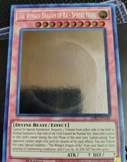 Yugioh The Winged Dragon of Ra - Sphere Mode (Ghost Rare) GFP2-EN180 NM M - Image 3
