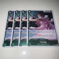 One Piece TCG OP14-029 Tashigi X4 Playset Card Game CCG English - Image 4