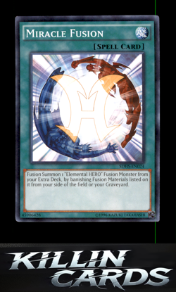 Miracle Fusion SDHS-EN024 Common Structure Deck: HERO Strike YuGiOh Card NM - Image 1
