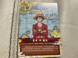 🔥 WANTED! Monkey D. Luffy SR-30 Holographic Card - One Piece - NON-BANDAI 🔥 - Image 2