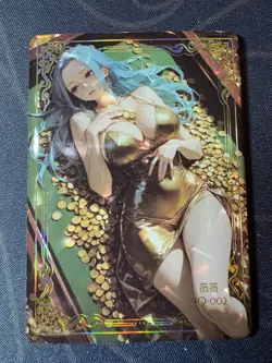 Goddess Gorgeous Vivi Maiden Preimium Thick Card Waifu Doujin One Piece - Image 1