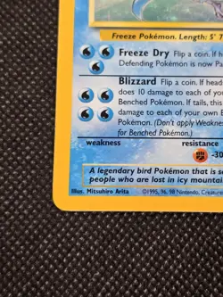 Articuno 2/62 - Pokemon Fossil Set - Holo Card - WotC - LP - Image 5