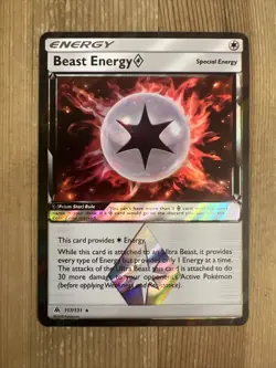 Beast Energy 117/131 Holo - LP - Pokemon Card - Forbidden Light - Image 1