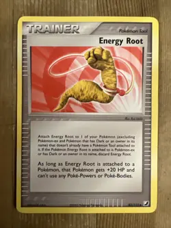 Energy Root 83/115 - EX Unseen Forces Pokemon Card TCG NM - Image 1