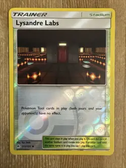 Lysandre Labs Forbidden Light 111/131 Reverse Holo Pokemon Card NM - Image 1
