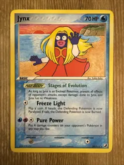 Jynx - 28/115 - Pokemon Ex Unseen Forces Card LP - Image 1