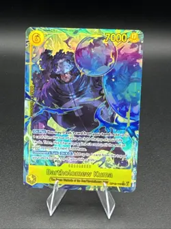 Bartholomew Kuma SEC (parallel/AA) OP12-119 One Piece Card Game ENGLISH - Image 1
