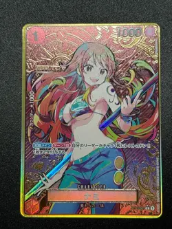 Nami C ST01-007 PROMO Parallel THE BEST Storage Box Set One Piece Card/A2 NM - Image 1