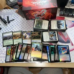 Avatar Airbender Bulk Lot MTG MINT 200x C, 62x U 4x R AND 26 foil cards - Image 1