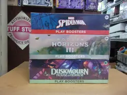 MTG MODERN HORIZONS 3 + SPIDER-MAN + DUSKMOURN PLAY EDITION BOOSTER BOXES - Image 1