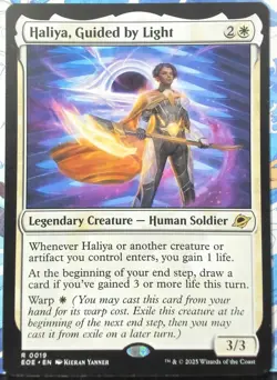 Haliya, Guided by Light Edge of Eternities Regular 0019 NM - Image 1