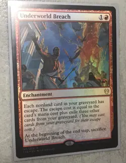 Underworld Breach 1x FOIL THB MTG Theros Beyond Death Rare MINT red - Image 1