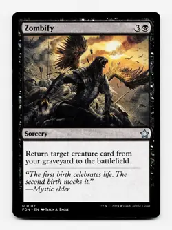 Zombify [Foundations] MTG 💀 - Image 5