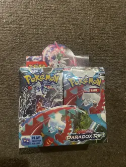 Pokemon Paradox Rift Booster Box TGC 36 Packs - Brand New Unopened (No Shrink) - Image 1
