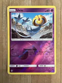 Pokemon TCG Uxie Forbidden Light 41/131 Reverse Holo Uncommon NM - Image 1