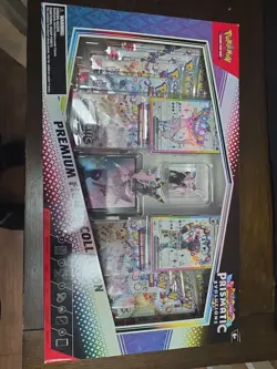 Pokemon Prismatic Evolutions Premium Figure Collection Sealed - Image 1