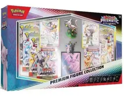 Pokemon Prismatic Evolutions Premium Figure Collection New Sealed IN HAND - Image 1