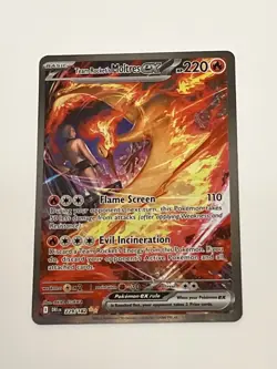 2025 Pokemon SV Destined Rivals - DRI EN #229/182 Team Rocket's Moltres ex - Image 1