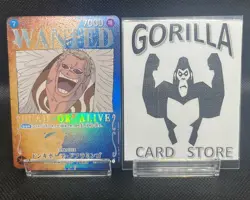 Japanese One Piece Card Game Donquixote Doflamingo Wanted SR ST03-009 - Image 1