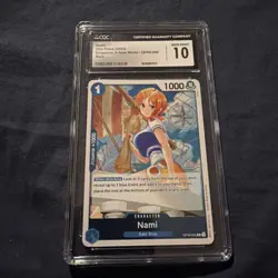 One Piece Card Game Nami OP09-050 CCG 10 English - Image 1