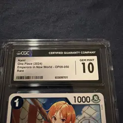 One Piece Card Game Nami OP09-050 CCG 10 English - Image 2