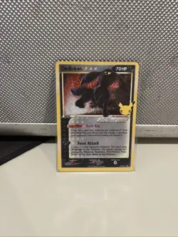 Gold Star Umbreon - 17/17 - Holo 25th Celebrations Classic - Pokemon Card - NM - Image 1