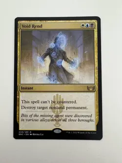 Void Rend MTG Magic the Gathering Card NM Near Mint SNC - Image 1