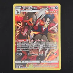 Pokemon TCG Card Houndoom TG10/TG30 Brilliant Stars Trainer Gallery Holo - NM - Image 1