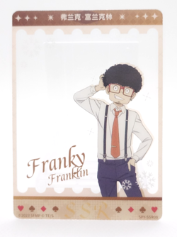 Franky Franklin SSR Spy x Family Clear Transparent Anime Collectible Card - Image 1