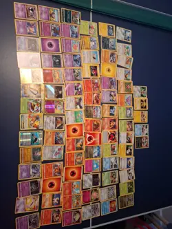 Huge Bundle Of Pokemon Cards With 80 Normals And 11 Rare Cards With 1 Shiny Gold - Image 1