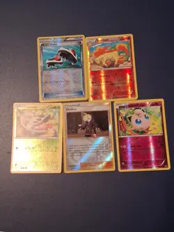 Huge Bundle Of Pokemon Cards With 80 Normals And 11 Rare Cards With 1 Shiny Gold - Image 4