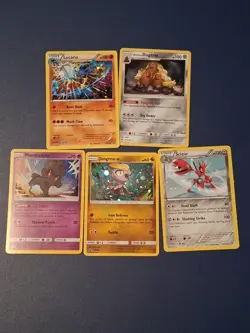 Huge Bundle Of Pokemon Cards With 80 Normals And 11 Rare Cards With 1 Shiny Gold - Image 5